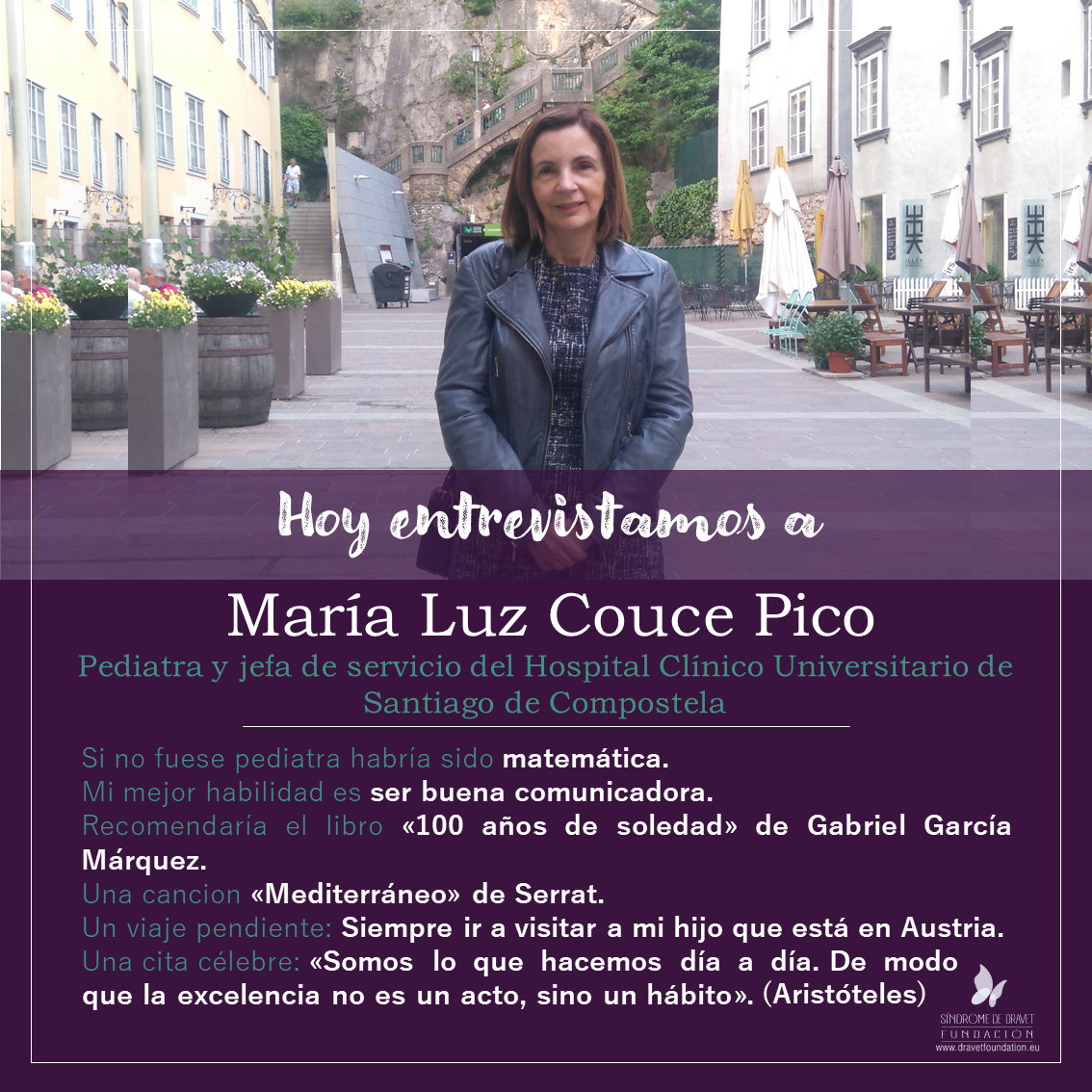Entrevistamos a María Luz Couce Pico