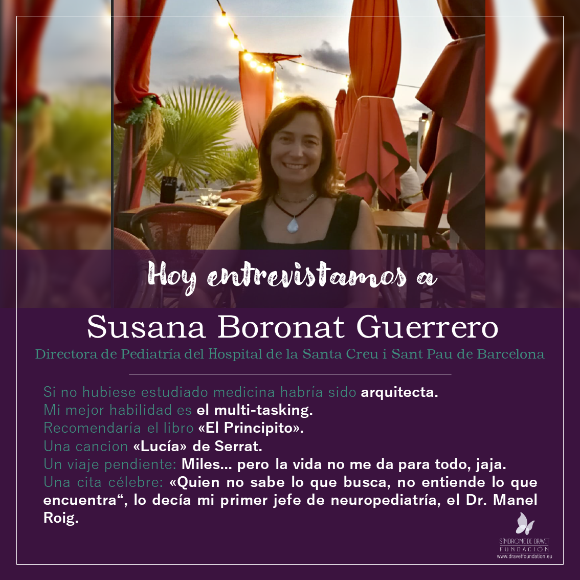 Entrevistamos a Susana Boronat Guerrero