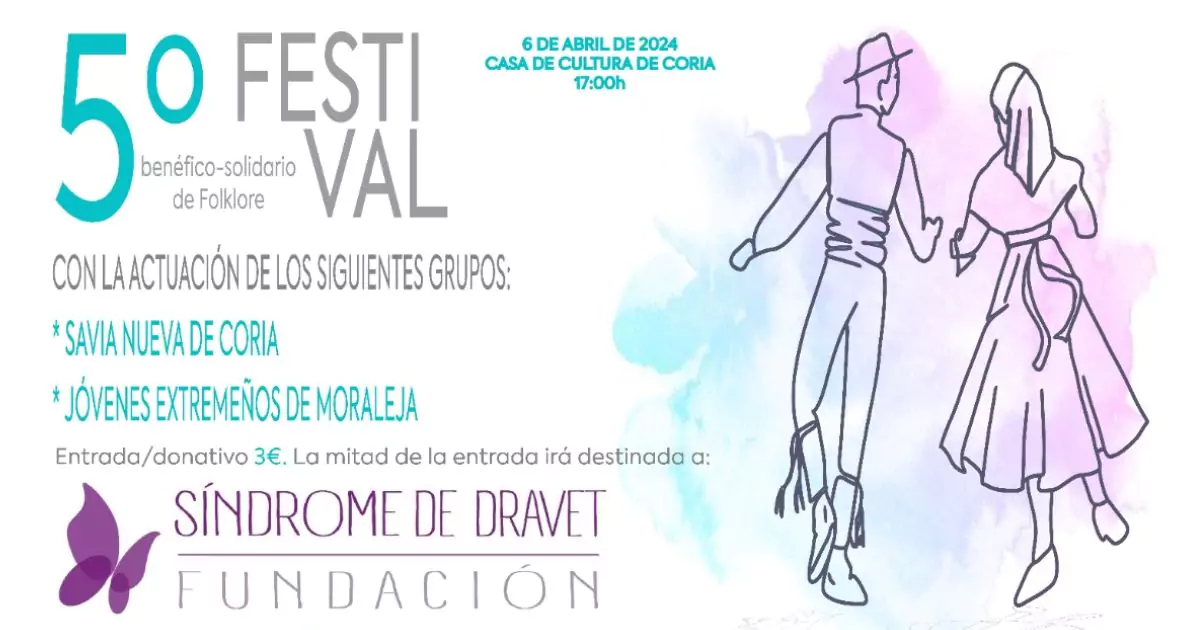 5º Festival Solidario de Folklore a favor del Síndrome de Dravet