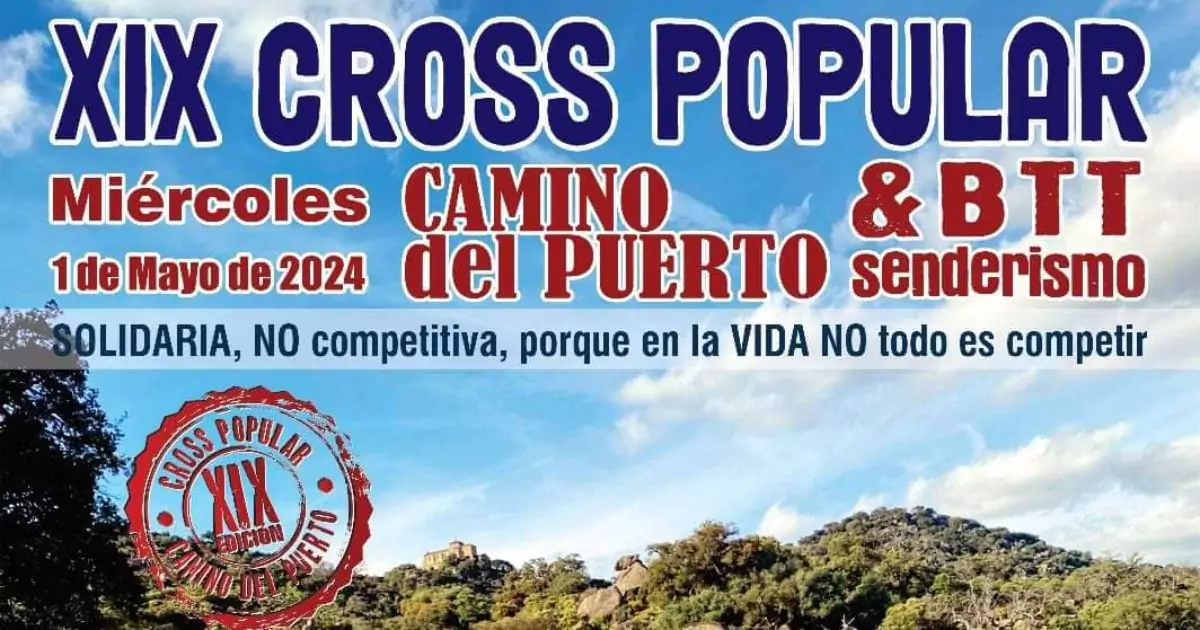 XIX Cross Popular Camino del Puerto & BTT Senderismo a favor del Síndrome de Dravet