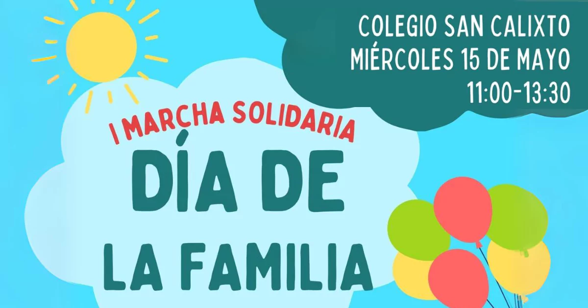 I Marcha Solidaria del Colegio San Calixto a favor del Síndrome de Dravet