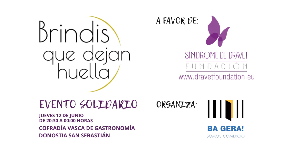 Brindis solidario a favor del síndrome de Dravet