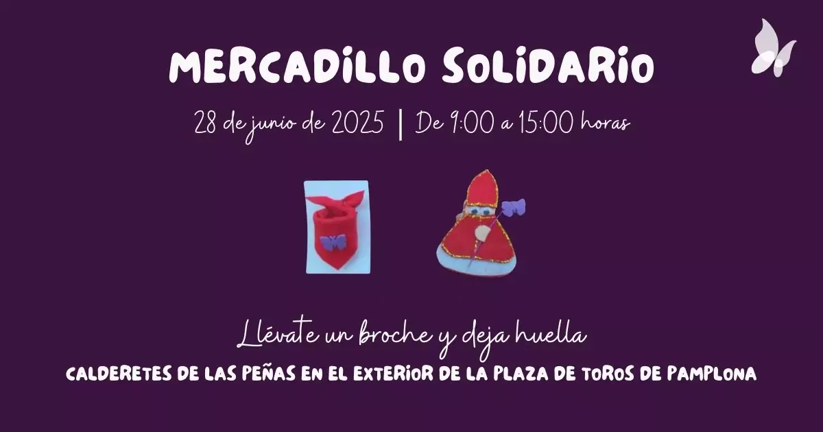 Mercadillo Solidario por el Síndrome de Dravet en Pamplona