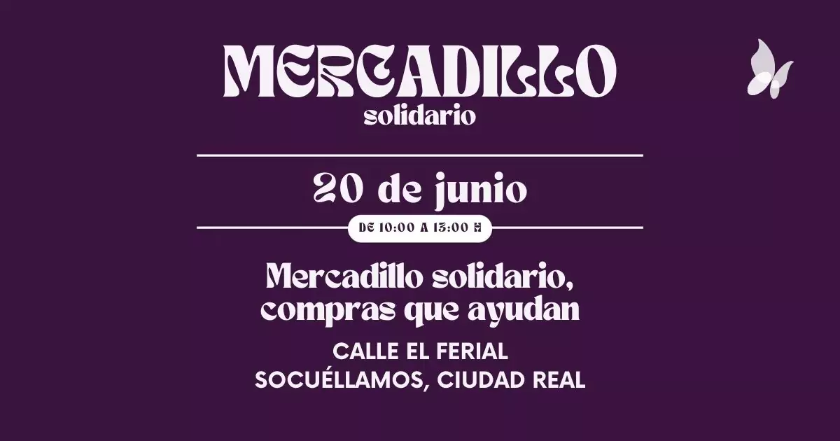 Mercadillo solidario en Socuéllamos a favor del síndrome de Dravet