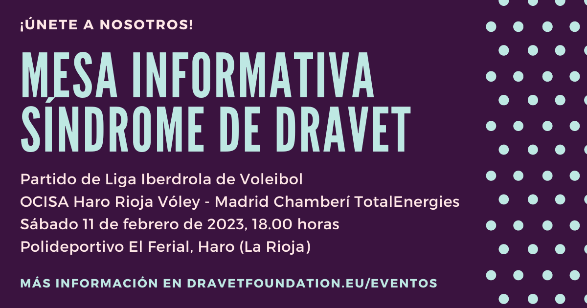 Mesa informativa sobre el síndrome de Dravet - Haro, La Rioja